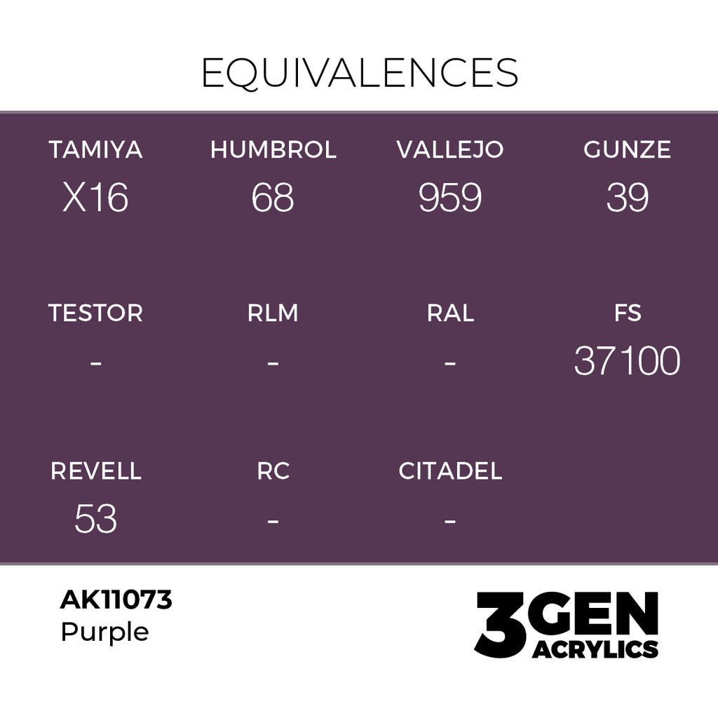 AK 3rd Gen - AK11073 - Purple