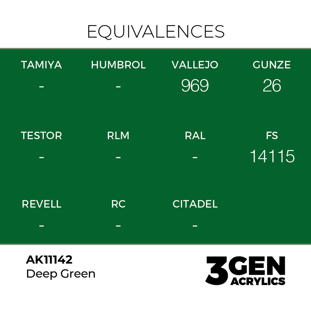AK 3rd Gen - AK11142 - Deep Green