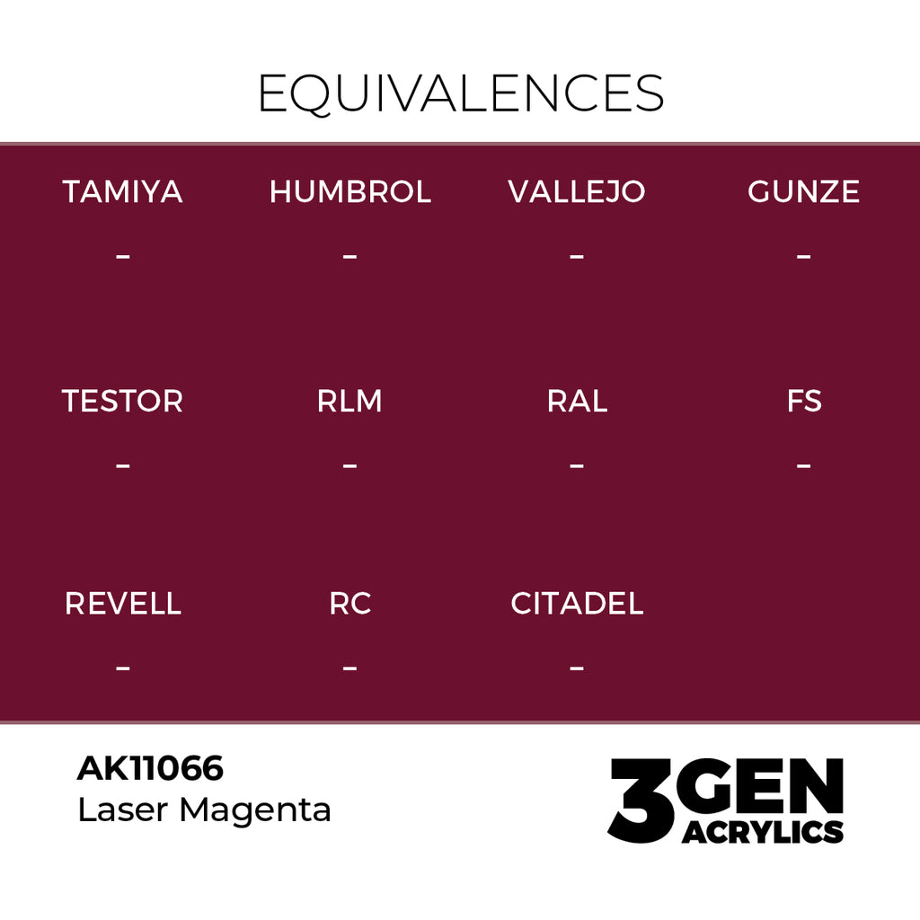 AK 3rd Gen - AK11066 - Laser Magenta