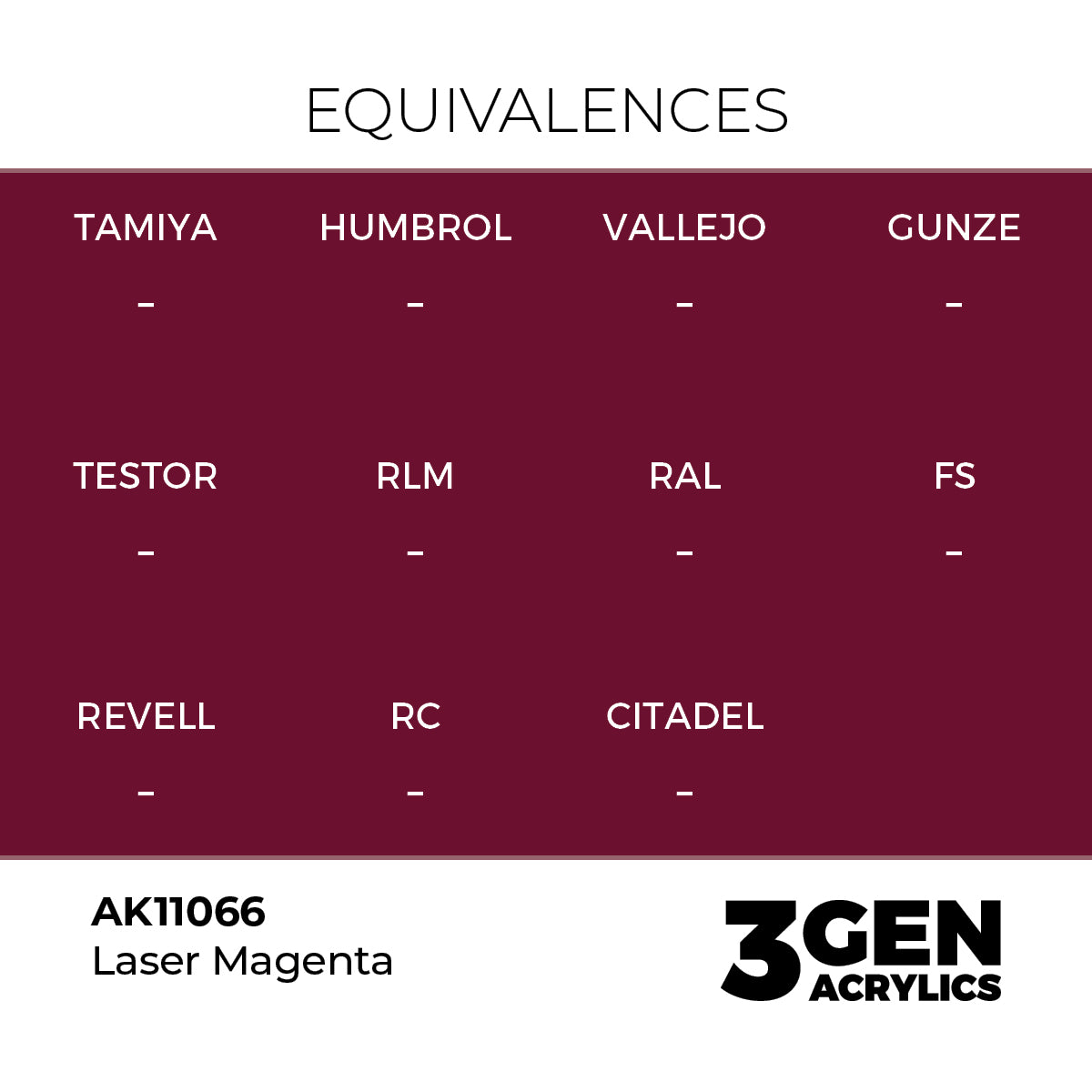 AK 3rd Gen - AK11066 - Laser Magenta