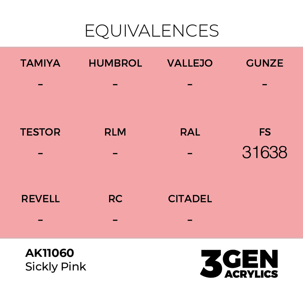 AK 3rd Gen - AK11060 - Sickly Pink