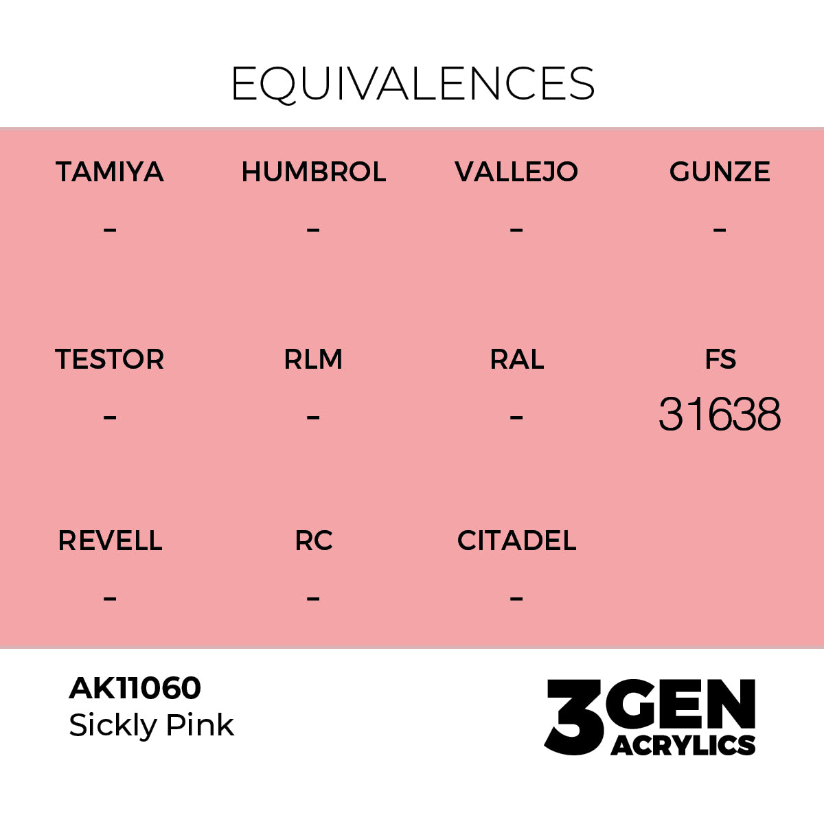 AK 3rd Gen - AK11060 - Sickly Pink