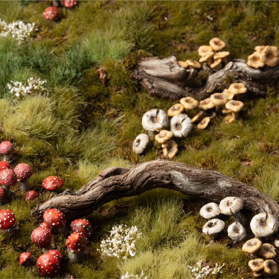 Gamers Grass - Basing Bits - Forest Mushrooms