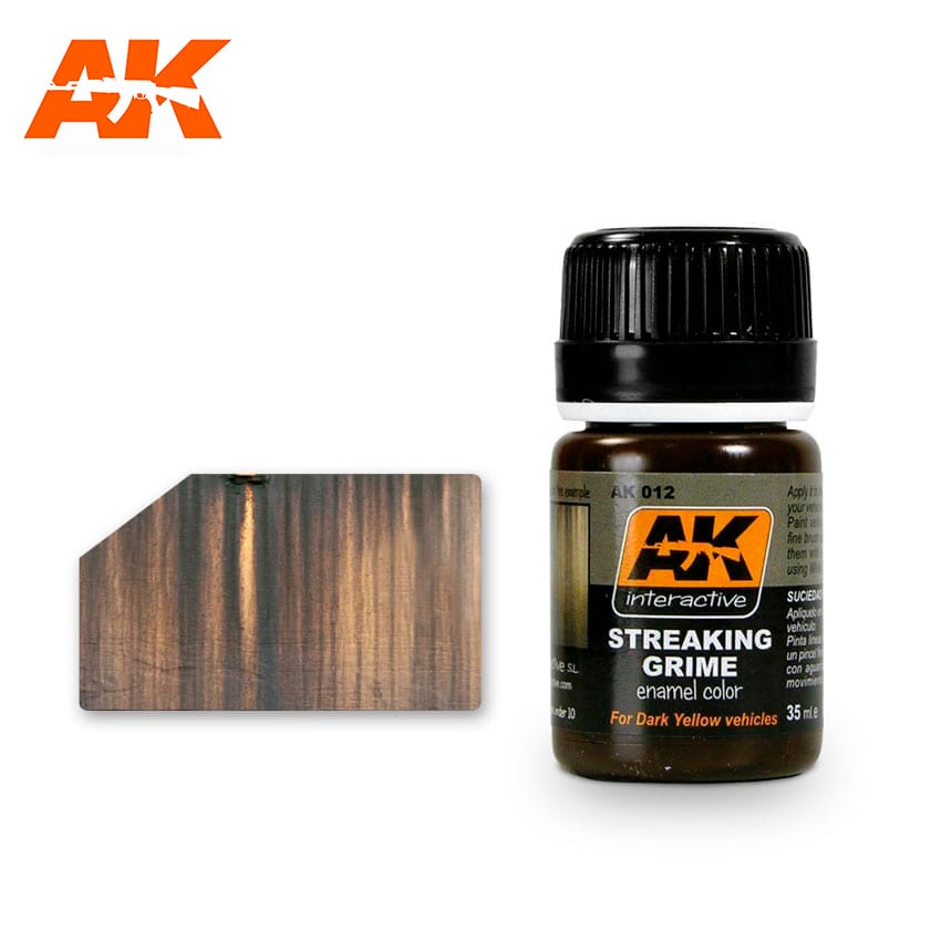 AK Interactive - AK-012 - Streaking Grime (General)