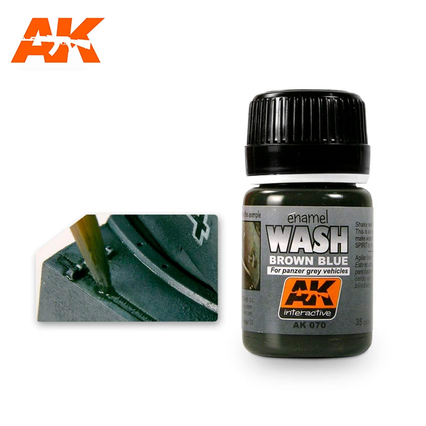 AK Interactive - AK070 - Wash for Panzer Grey Vehicles