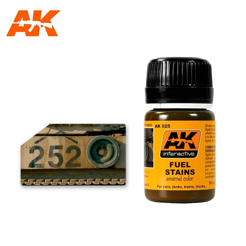 AK Interactive - AK025 - Fuel Stains