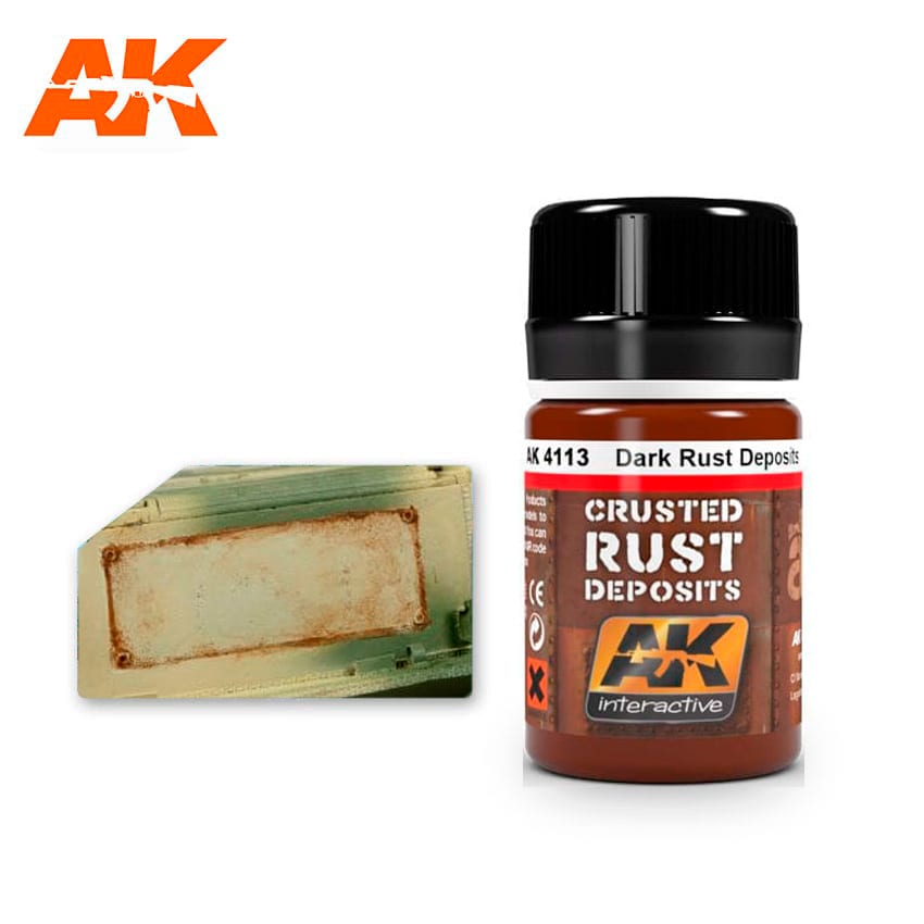 AK Interactive - AK4113 - Dark Rust Deposits