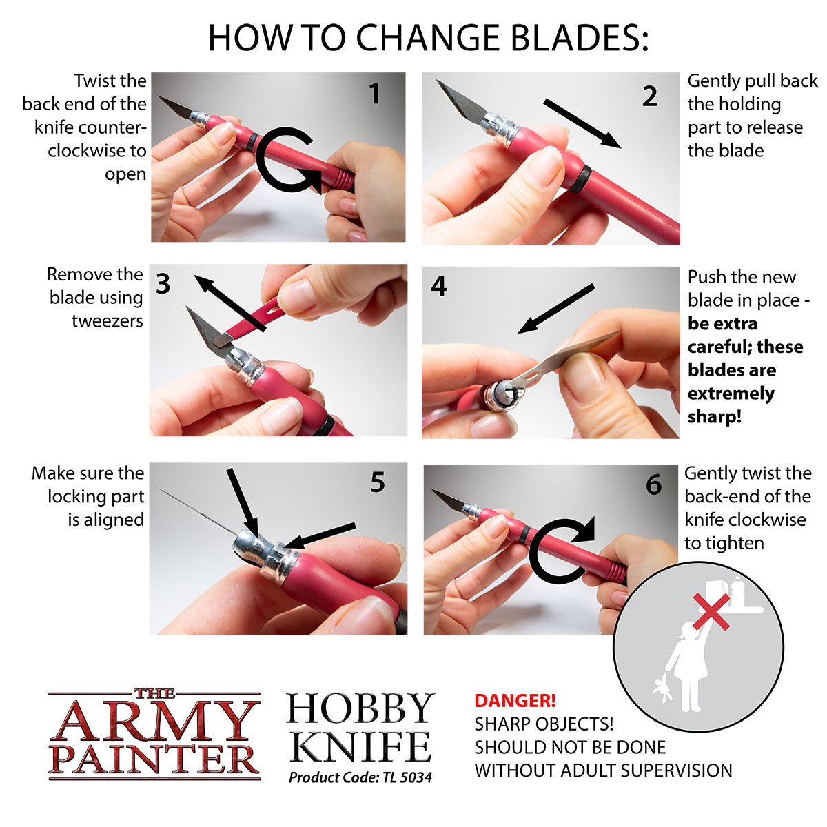 Army Painter - Hobby Knife