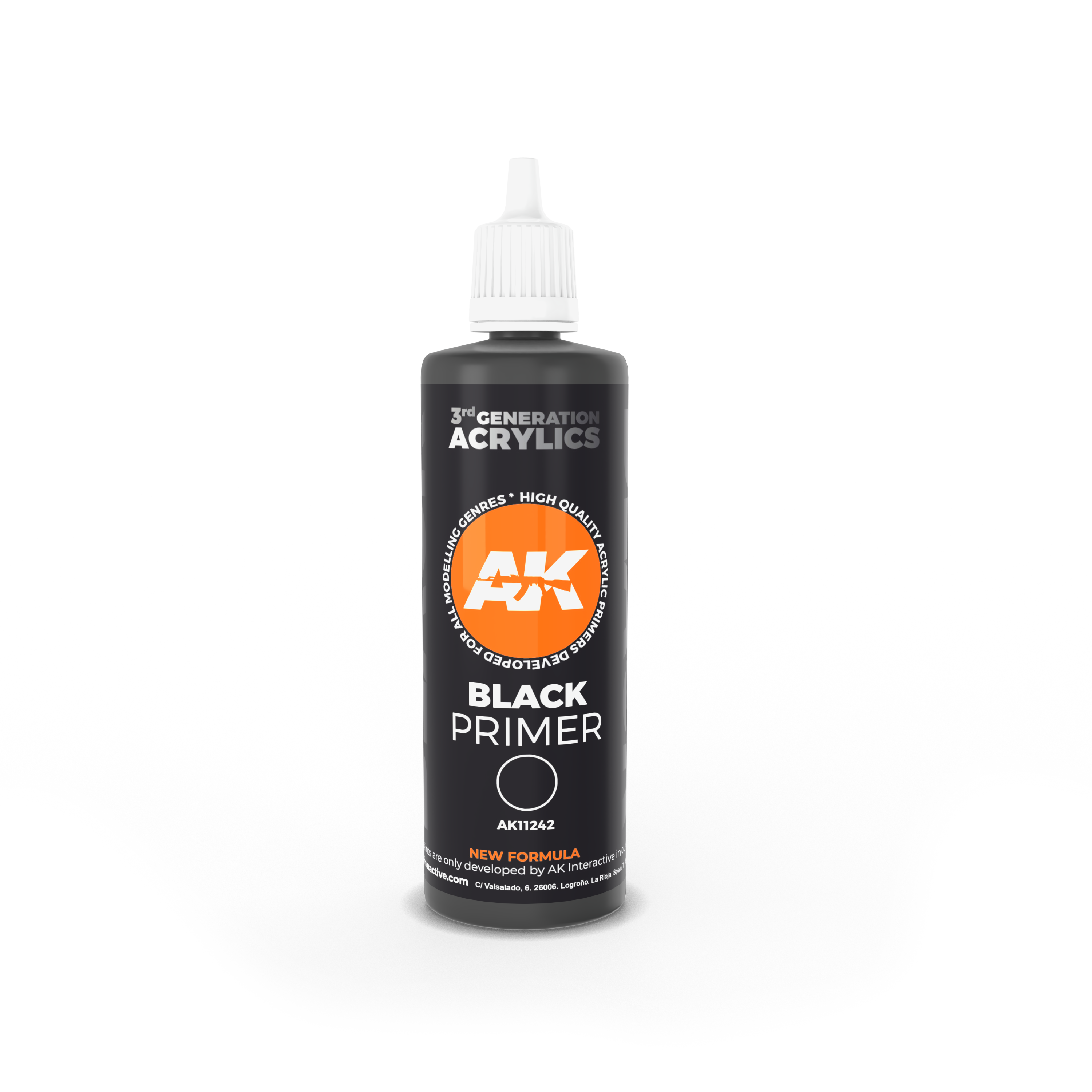 AK Interactive - AK-11242 - 3G Black Primer 100ml