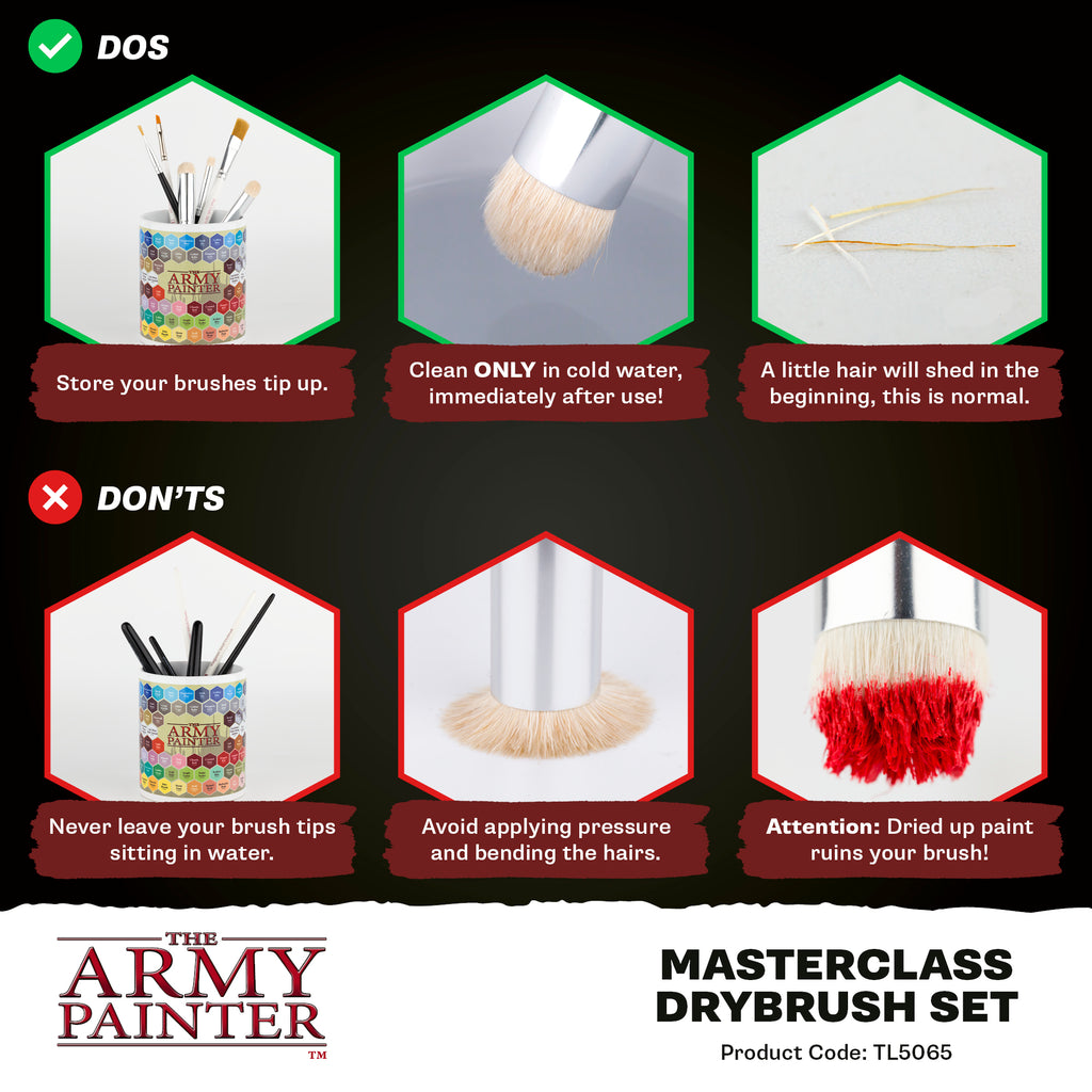 Army Painter - Masterclass Drybrush Set