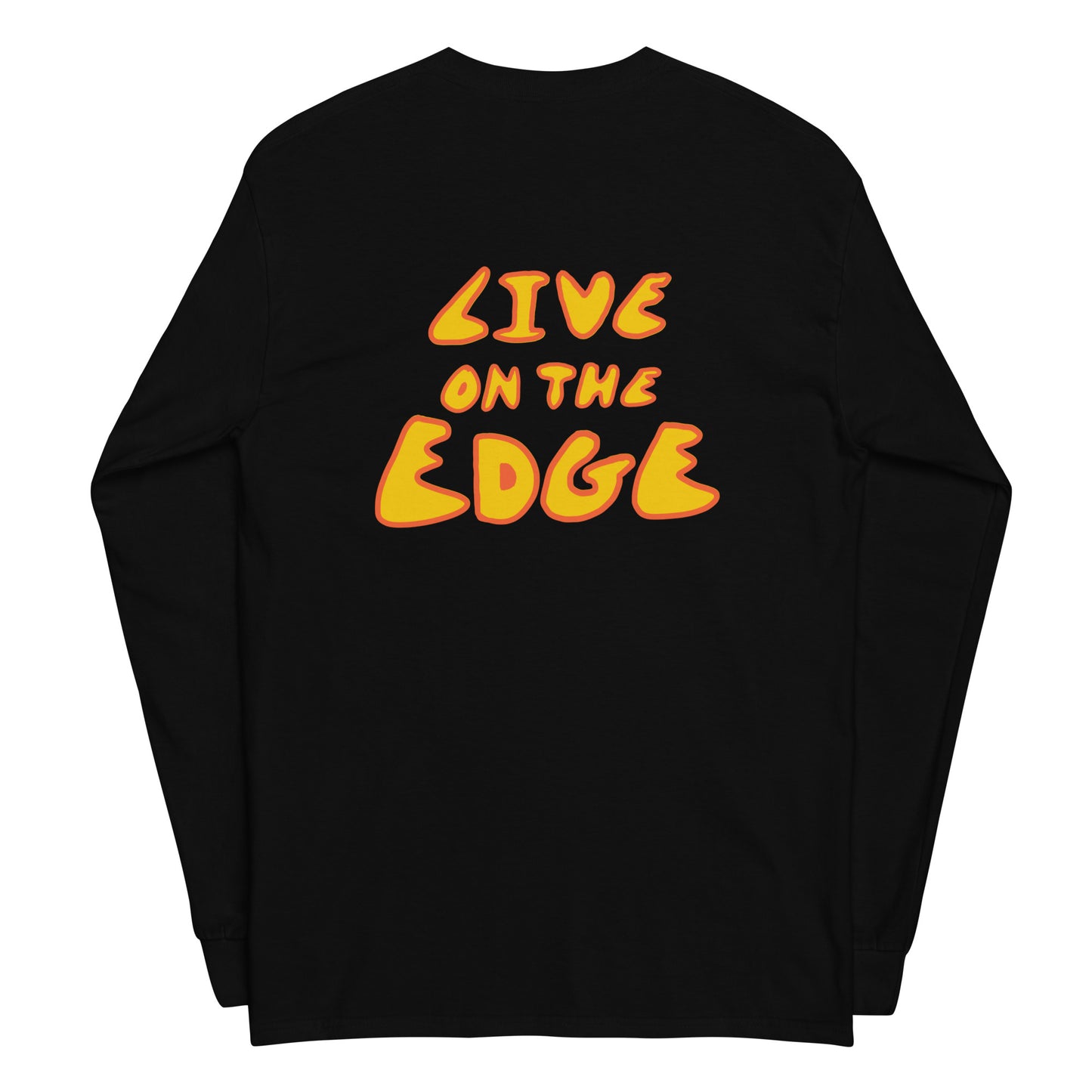 Live On The Edge Long Sleeve Shirt (Yellow/Orange)