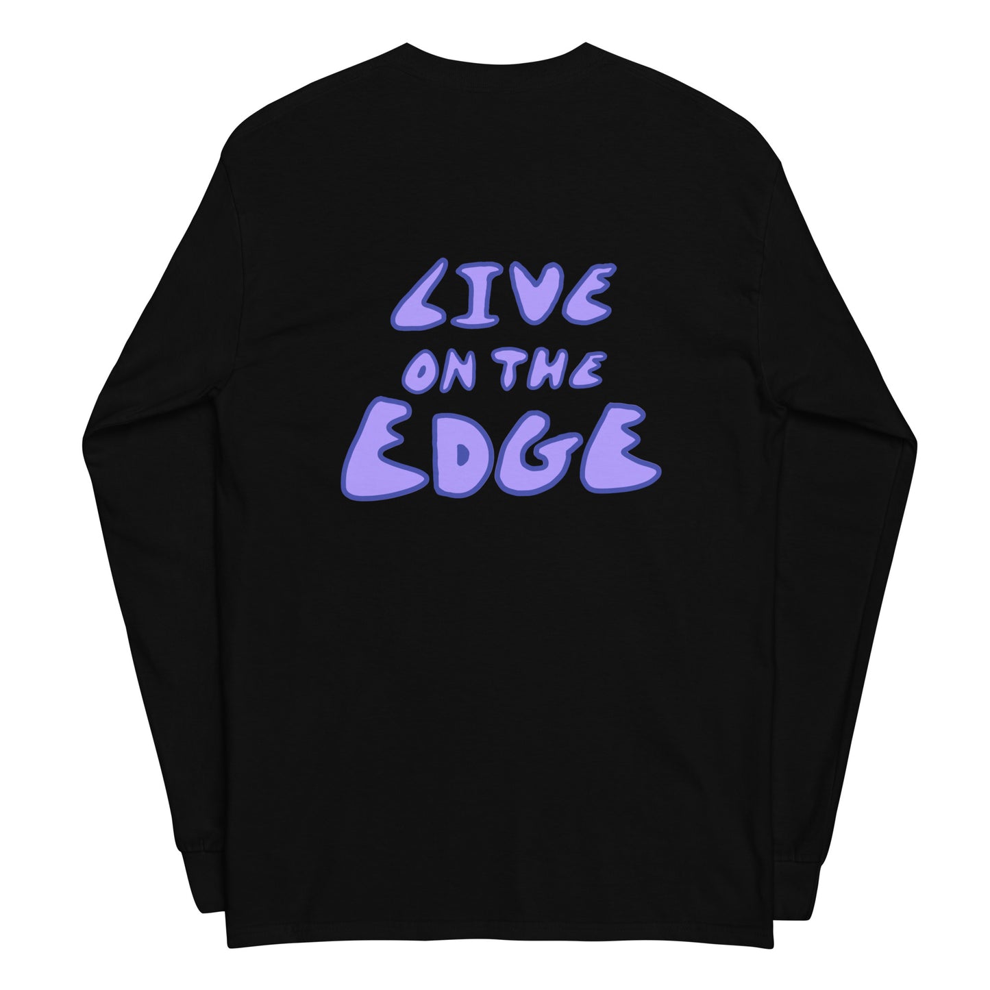 Live On The Edge Long Sleeve Shirt (Purple)