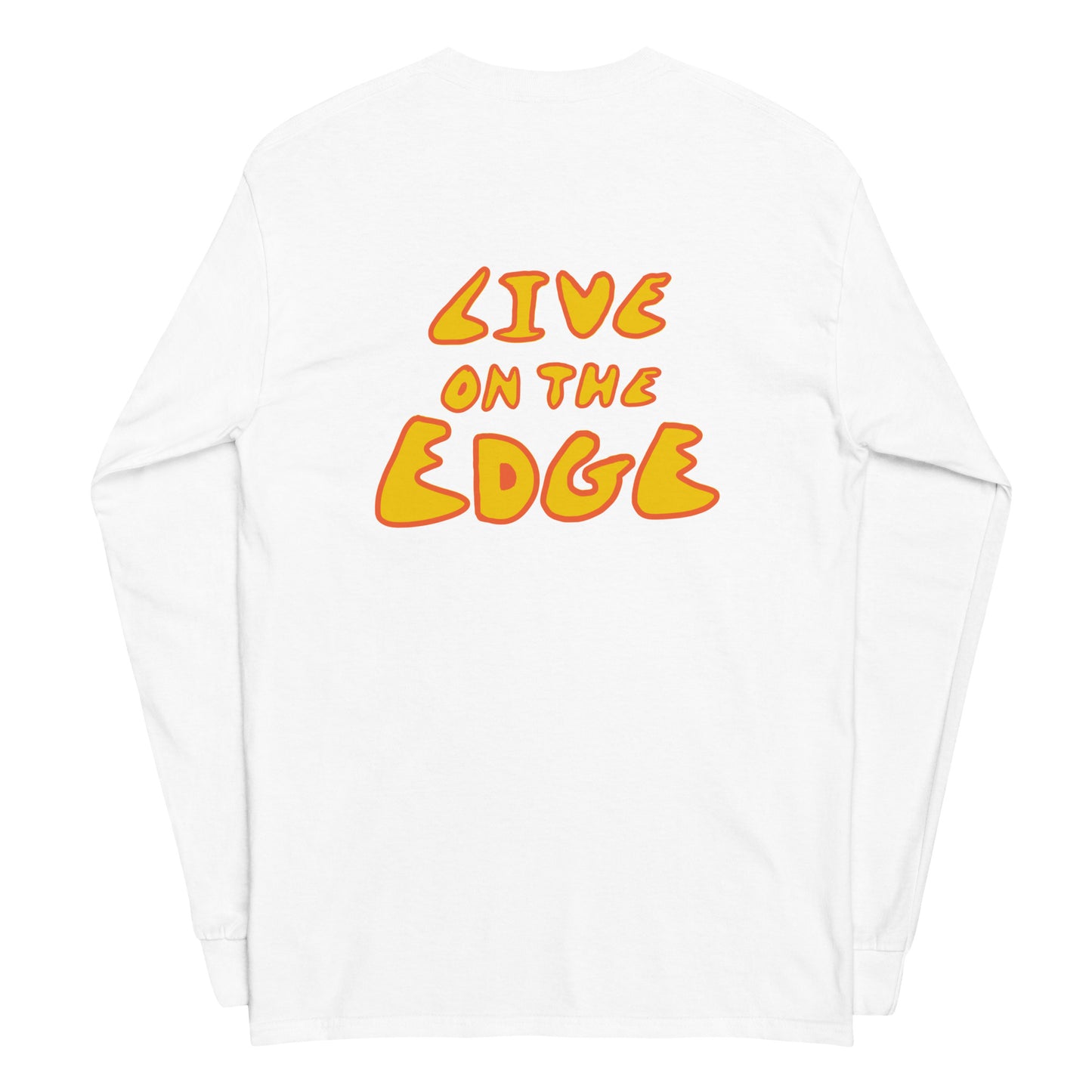 Live On The Edge Long Sleeve Shirt (Yellow/Orange)