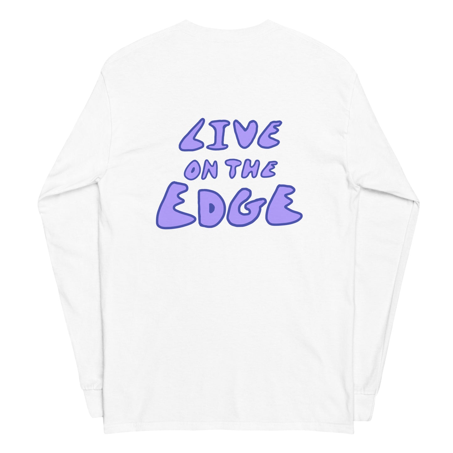 Live On The Edge Long Sleeve Shirt (Purple)