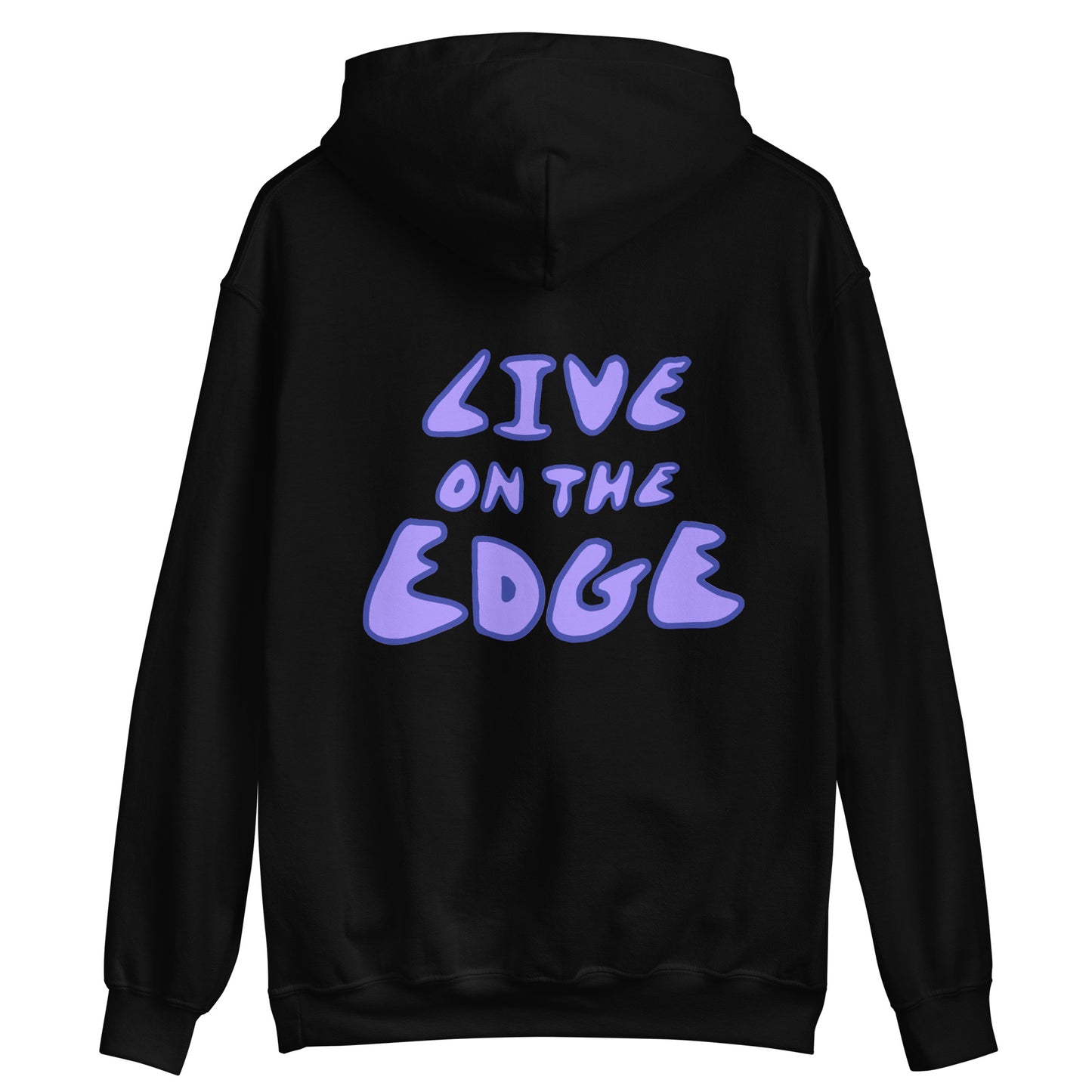 Live On The Edge Hoodie (Purple)