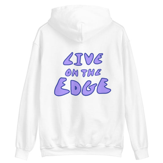 Live On The Edge Hoodie (Purple)