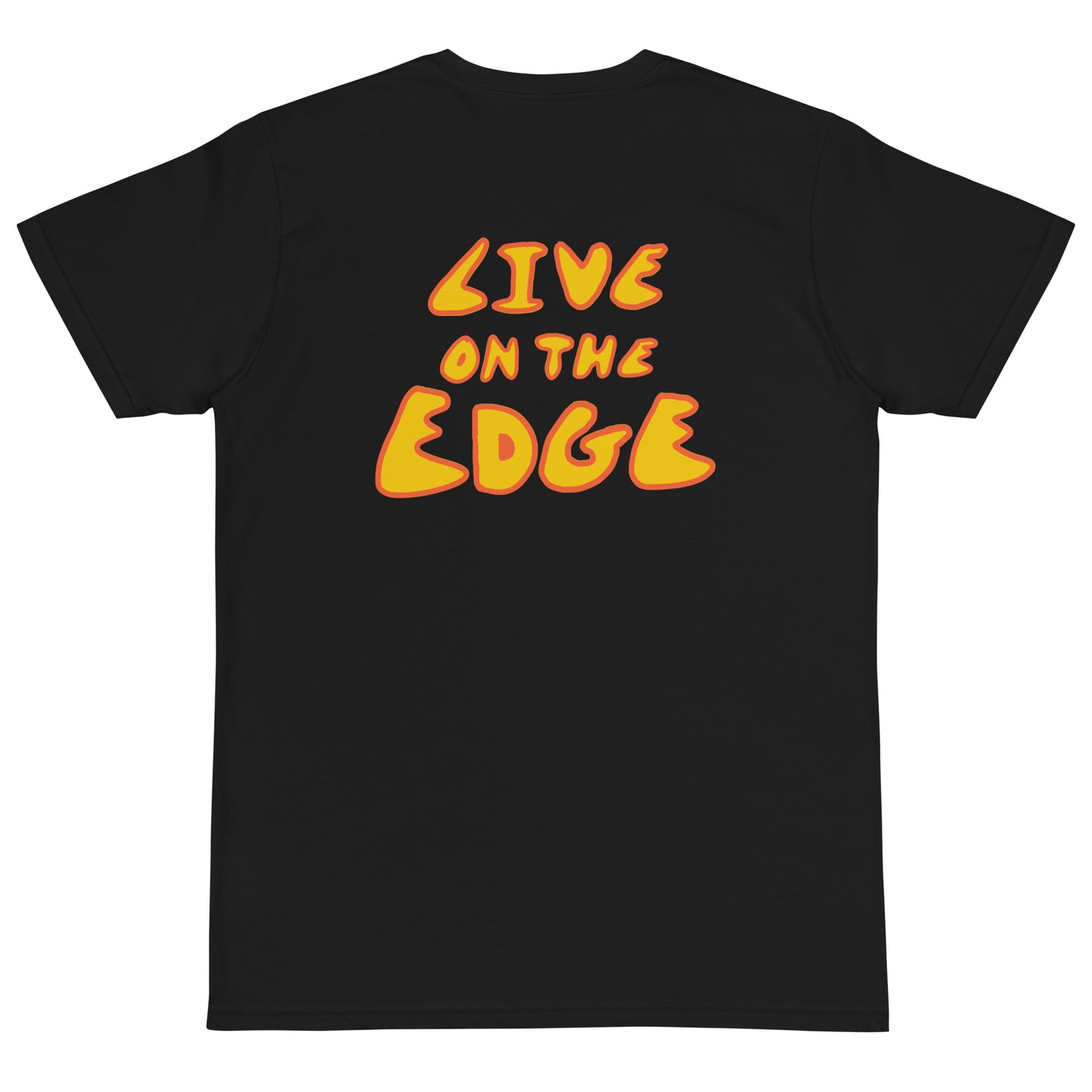 Live on the Edge Tee (Yellow/Orange)